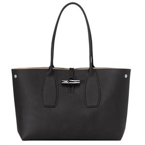 Longchamp Roseau Black Shoulder Bag